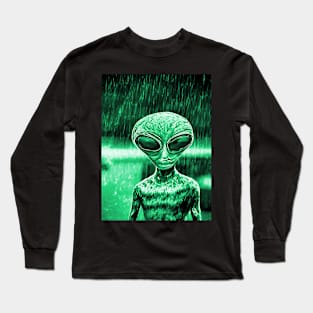 Planet X Aliens Sci-Fi NFT Collection Long Sleeve T-Shirt